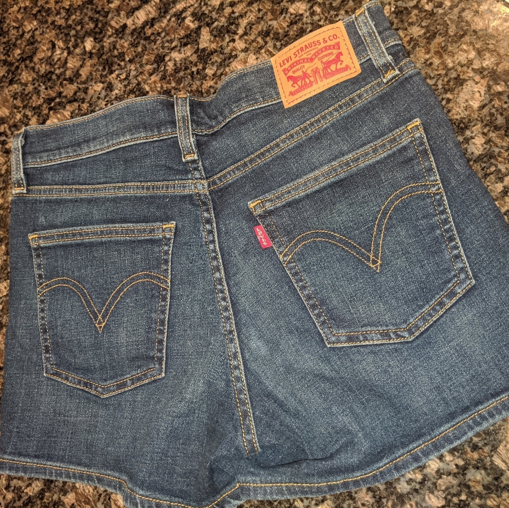 Levi's denim shorts